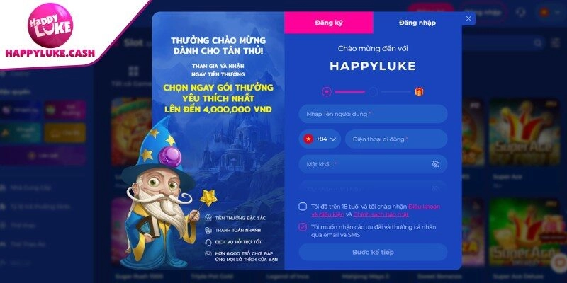 Đăng ký tài khoản game trên website không hề khó