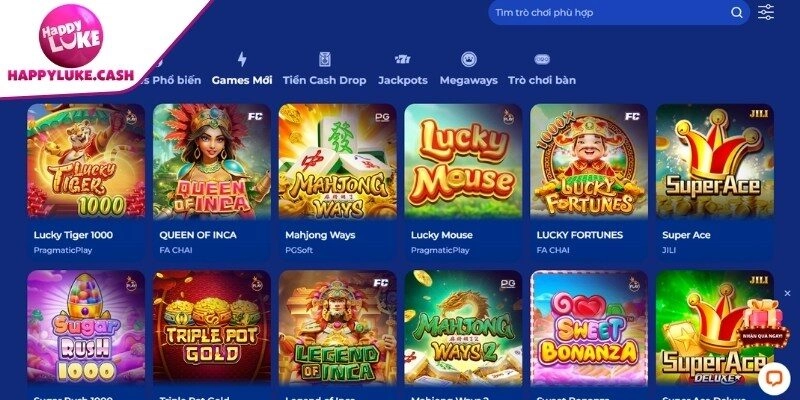 Anh em sẽ được trải nghiệm kho game slot hoành tráng hấp dẫn